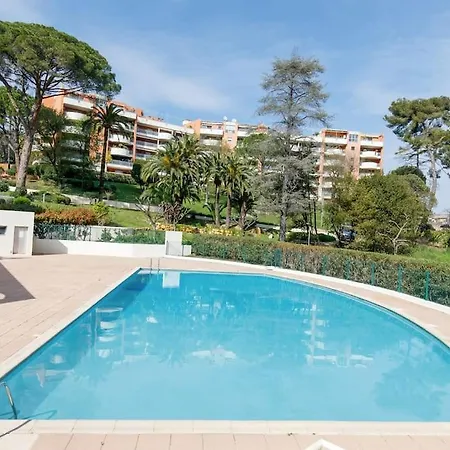 Domaine Des Palmiers - Piscine- Parking - Tennis - Clim Apartment Cannes